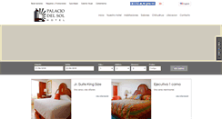 Desktop Screenshot of hpalaciodelsol.com